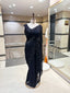 Midnight Elegance Black Saree