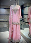 Pastel Pink Embellished Sharara Set