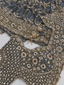 Bluish Grey Embroidery Saree