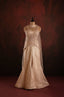 Champagne Sequin Corset Gown Set