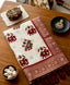 Cream Woven Elephant & Floral Motif Saree