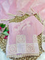 Pastel Pink Mul Suit Set