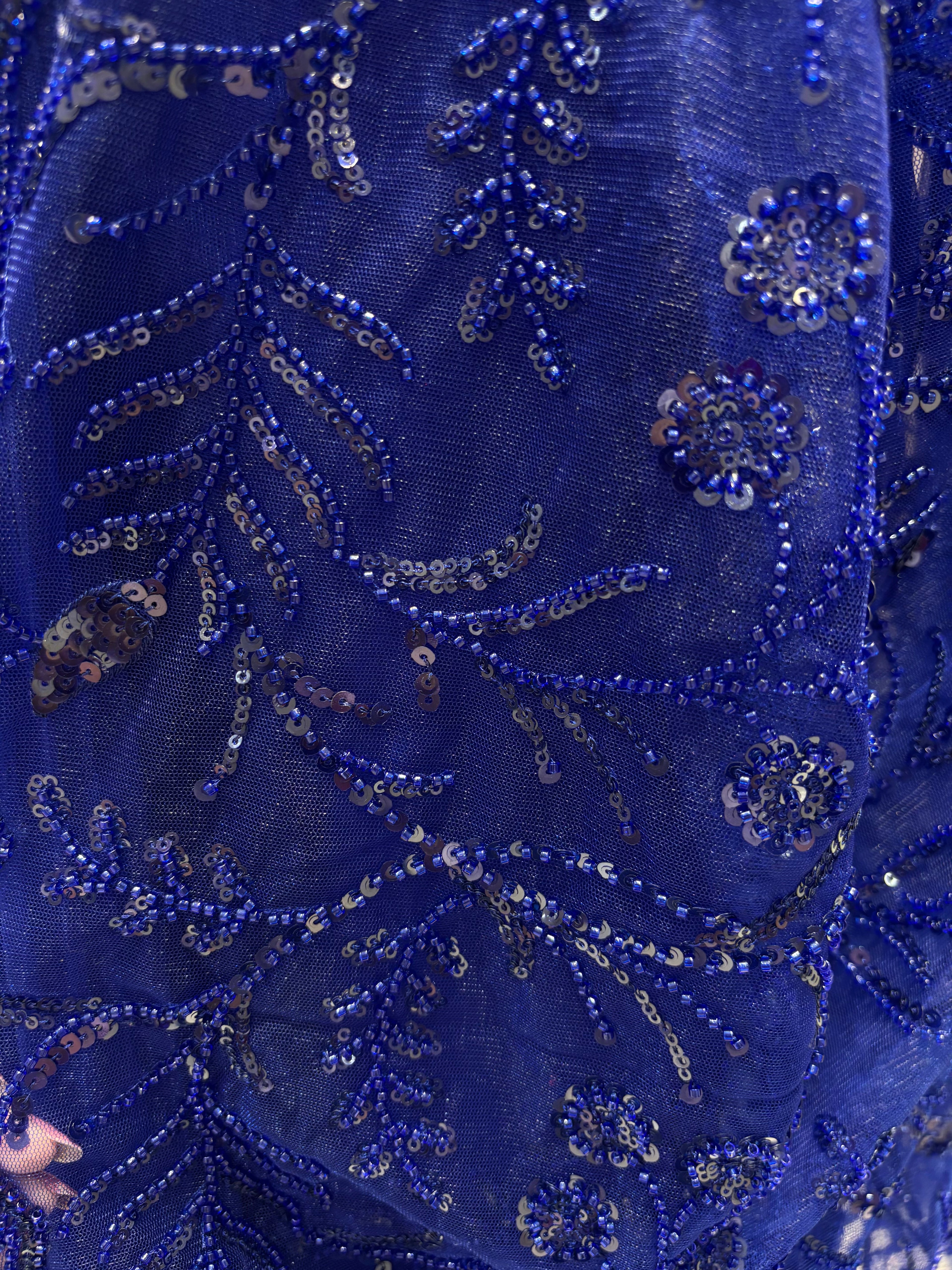 The Electric Blue Showstopper
