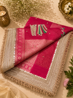 Pink Doli & Dhol Embellished Saree