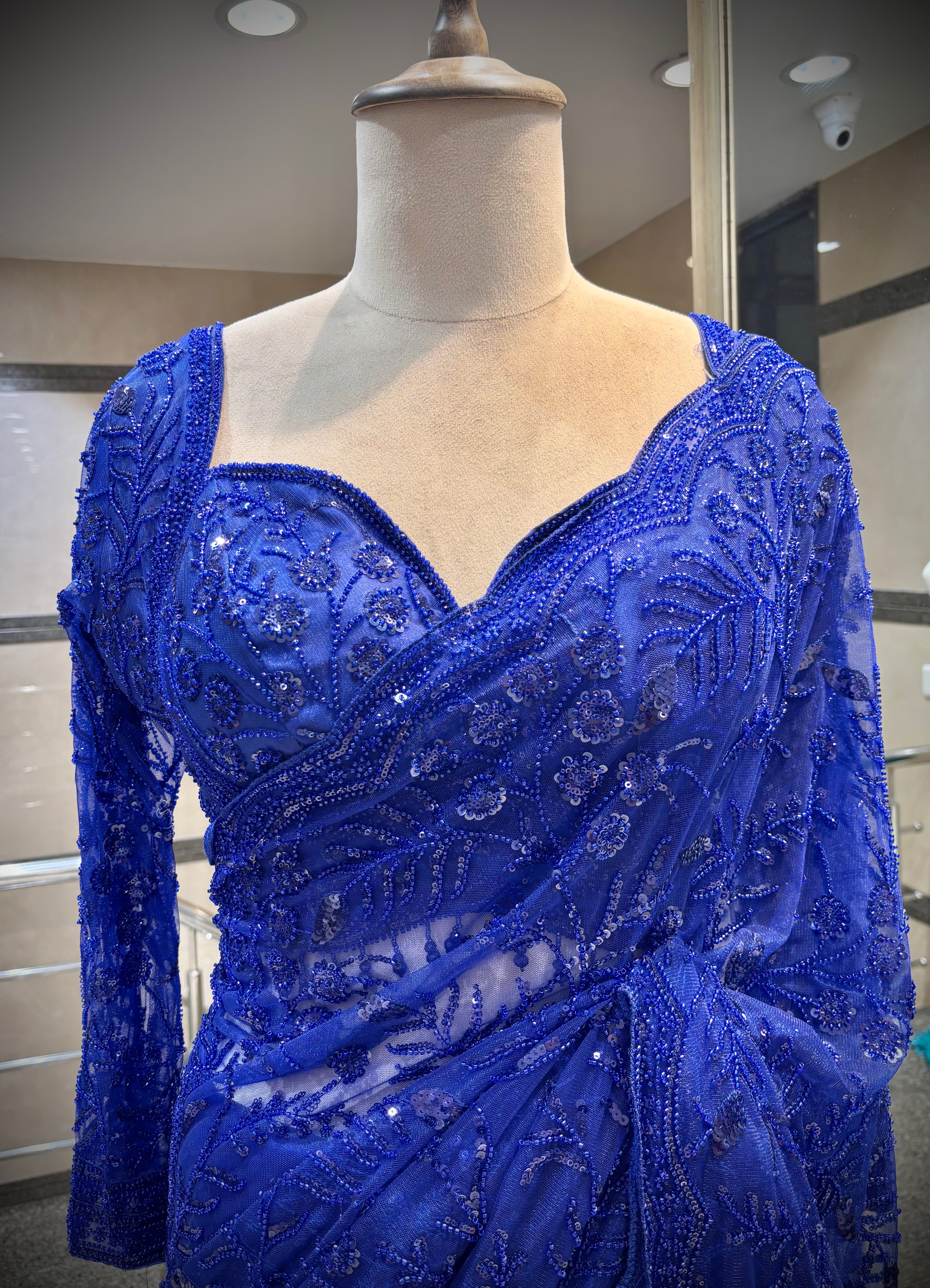 The Electric Blue Showstopper