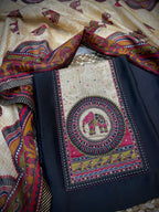 Exquisite Ethnic :Unstitched Suit Set