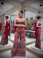 Gul Corset Sharara Set