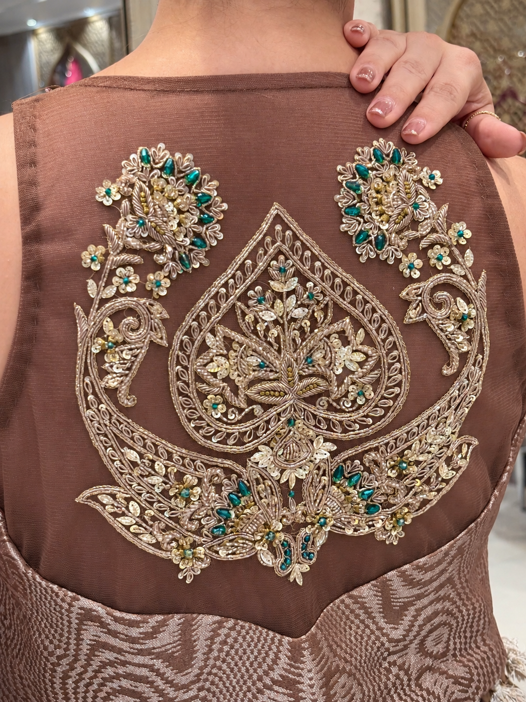 Muave Sharara Set