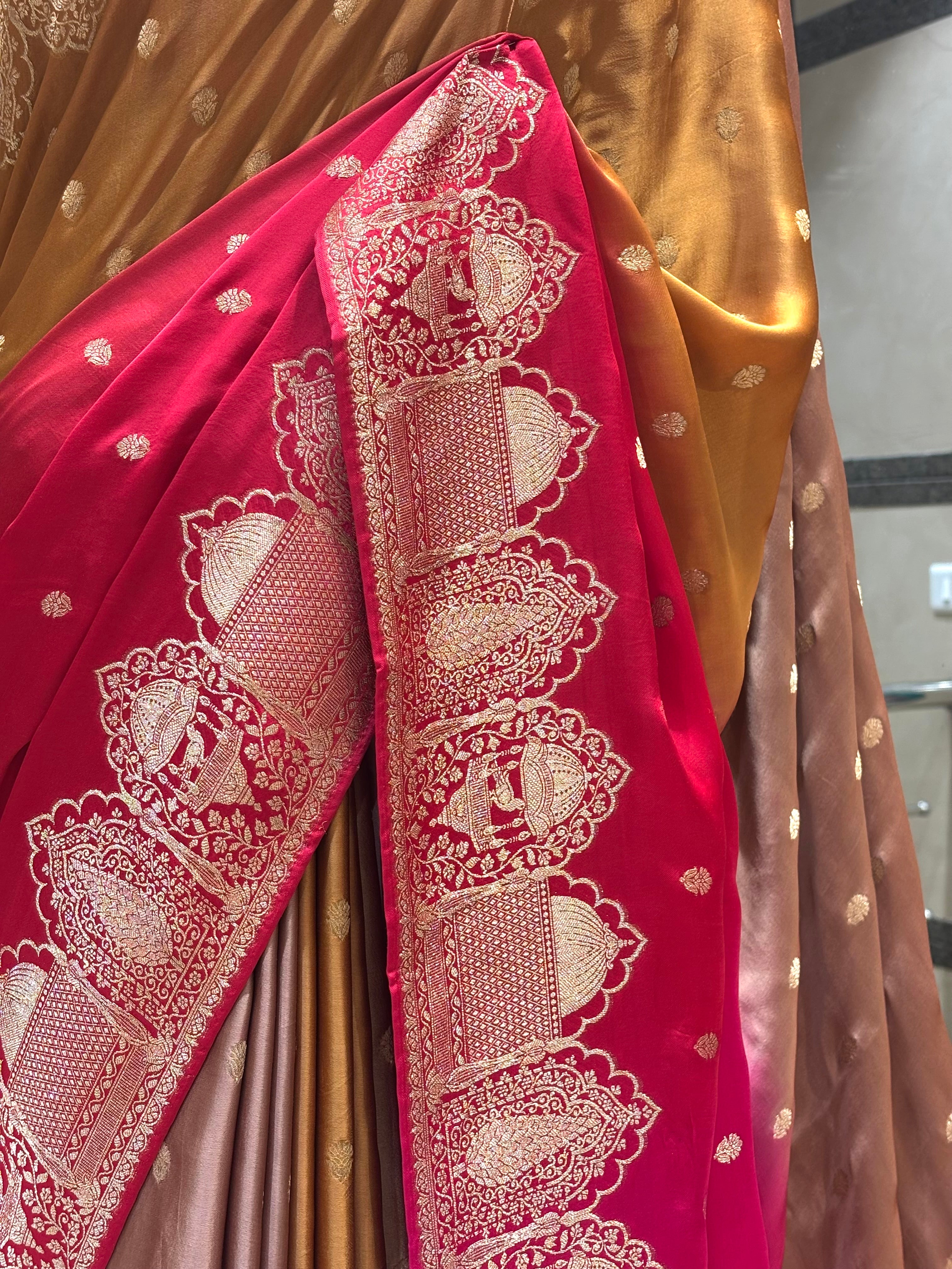 Royal Heritage: Ombré Saree