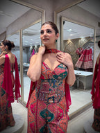 Gul Corset Sharara Set