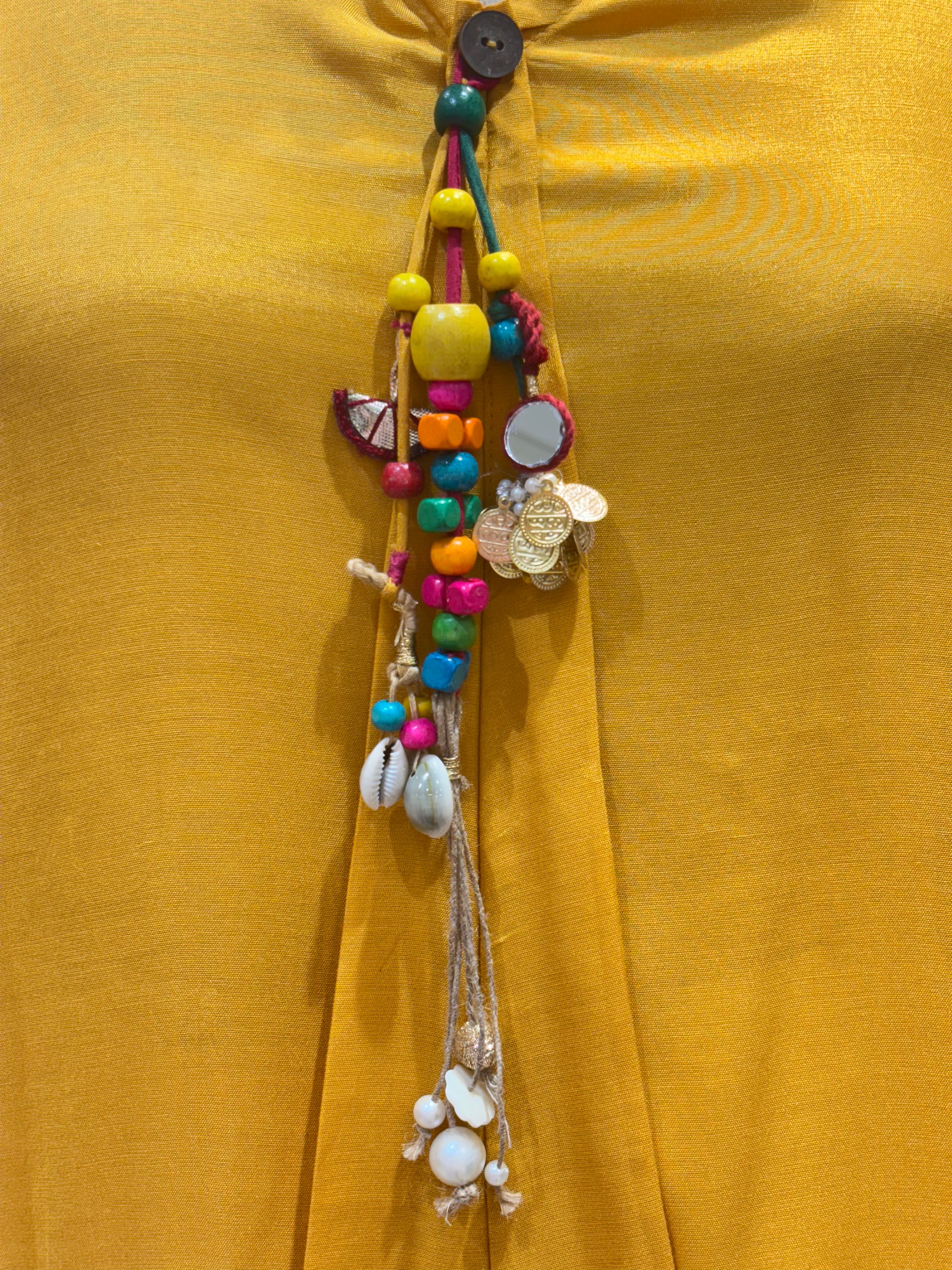 Mustard & Cream Botanical Fusion Loungewear Set