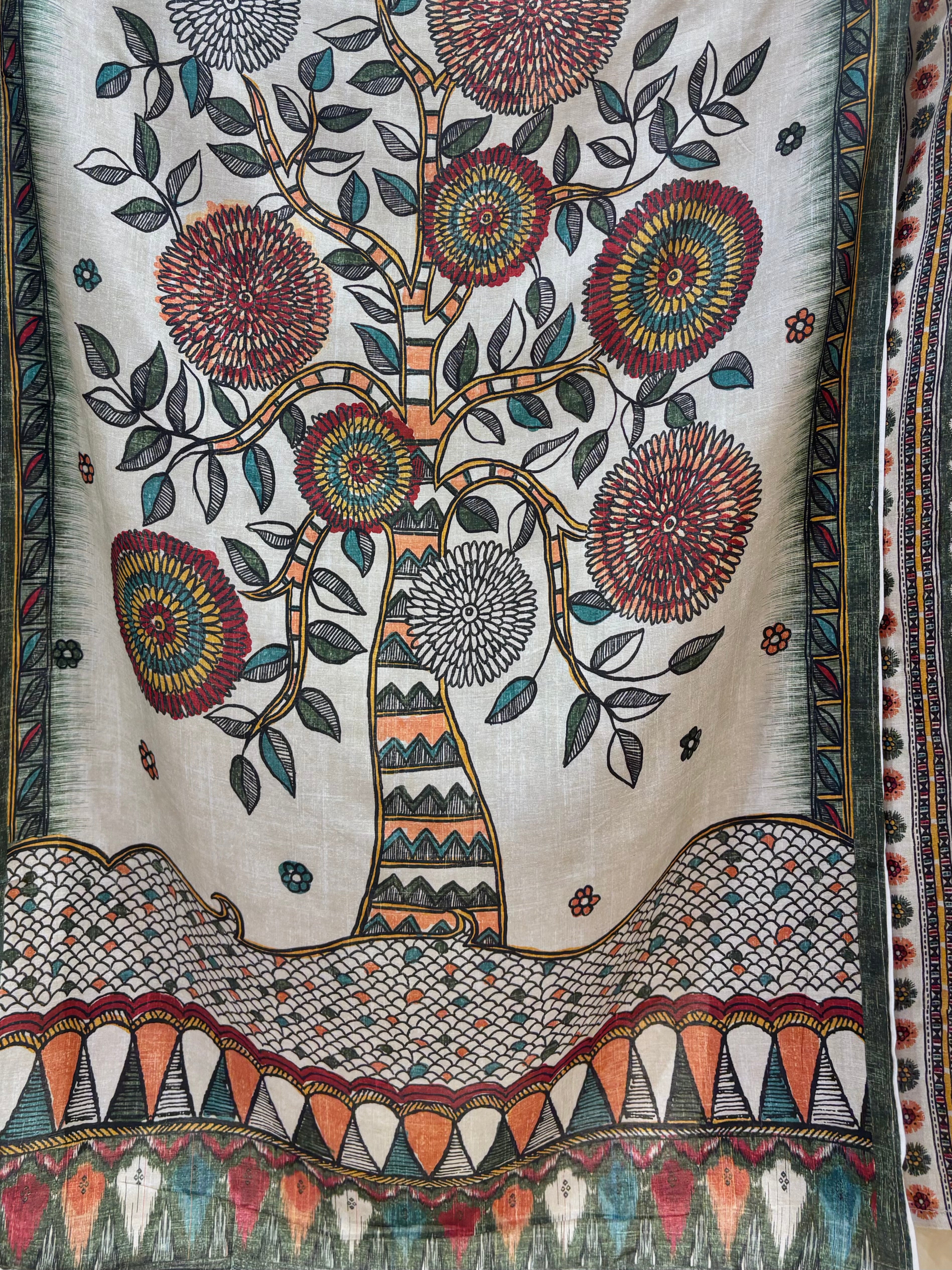 Kalamkari-Inspired Kurta Set