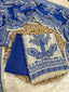 Royal Blue Unstitched Suit Set