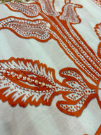 Terracotta Unstitched Suit Set