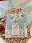 Mint Green Mul Unstitched Suit Set