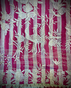 Flamingo Magenta Unstitched Suit Set