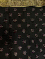 Heritage Elegance: Black Patola Saree