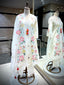 Off White Elegance: Embroidered & Cutwork Suit