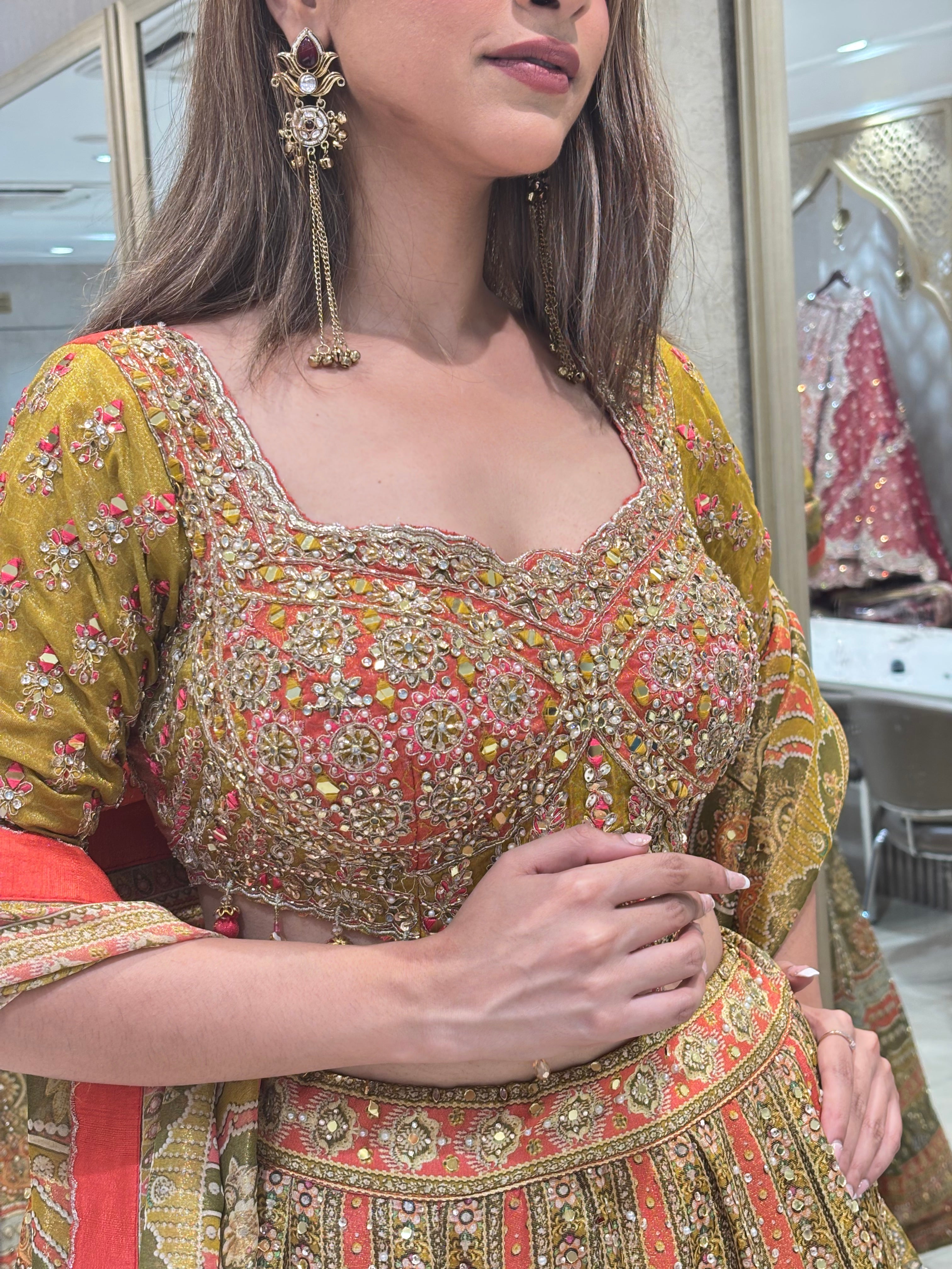 Traditional Elegance: Festive Lehanga