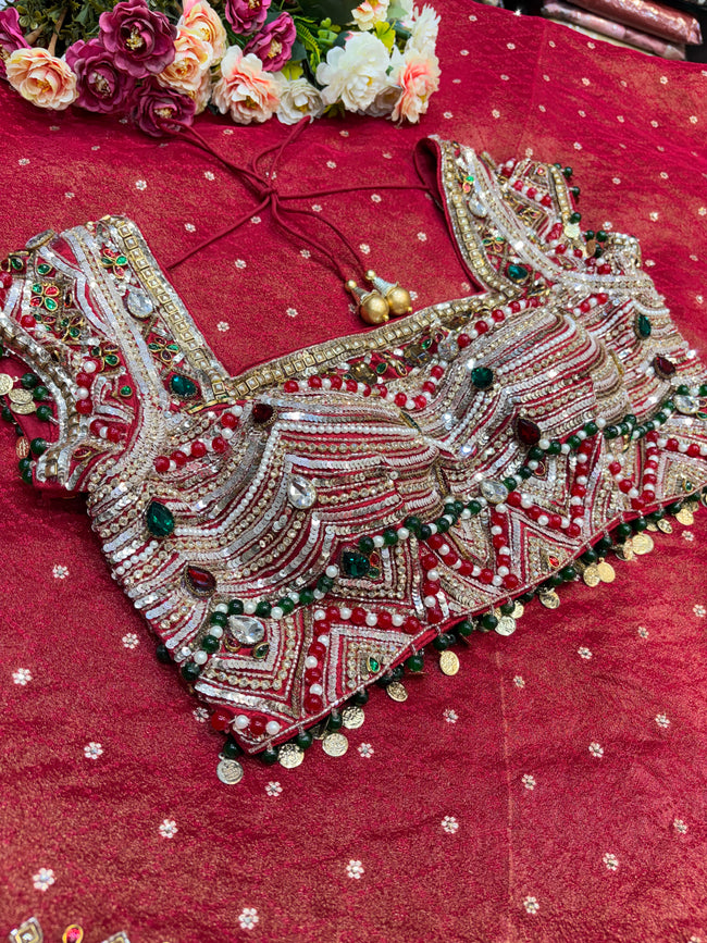 Deep Regal Saree Hover Image