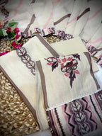 Gulrusa Collection Unstitched Suit Set