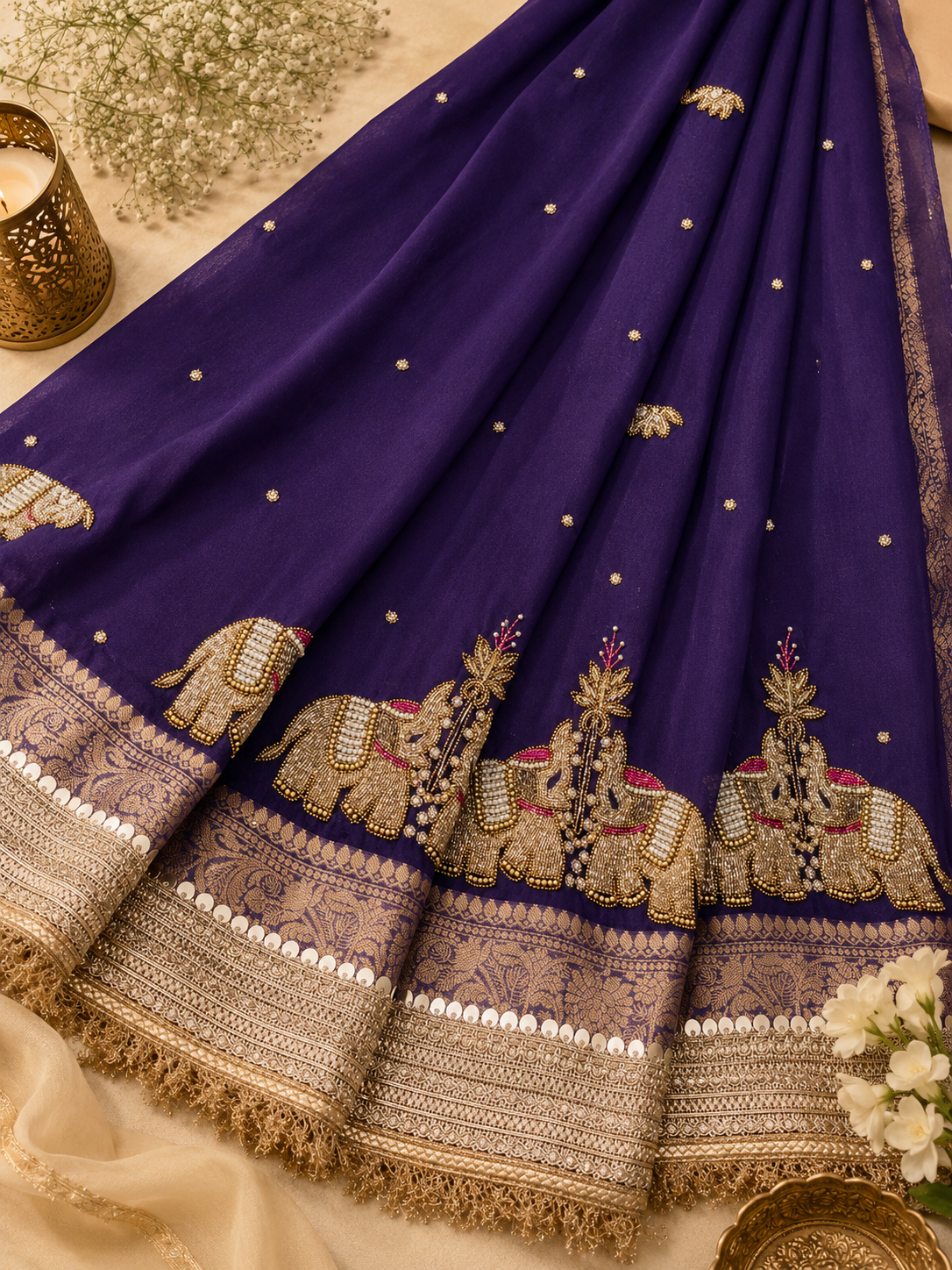 Imperial Gajraj Saree