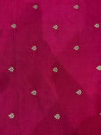 Ombré Saree Scalloped Zari Borders