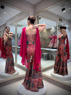 Gul Corset Sharara Set