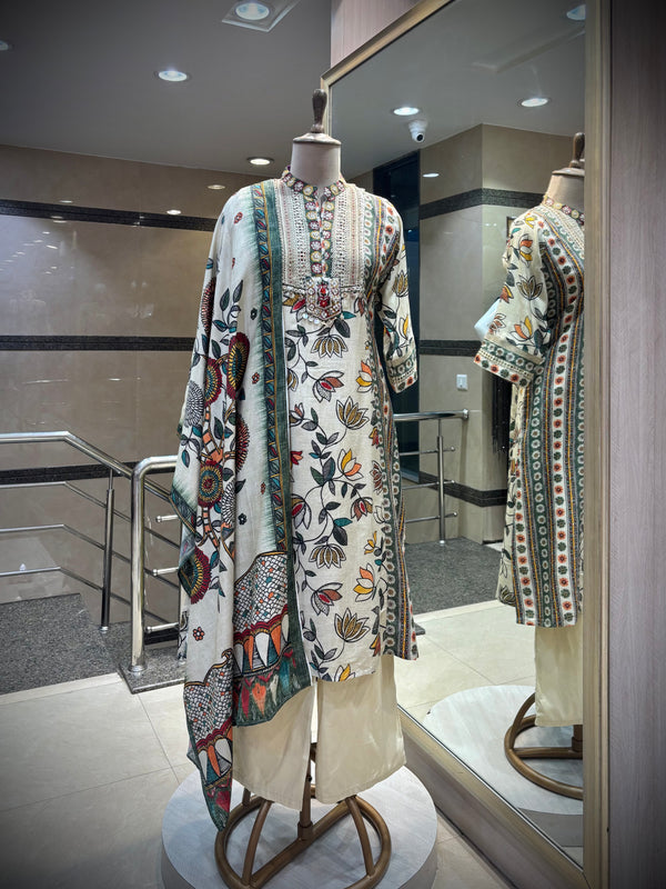 Kalamkari-Inspired Kurta Set
