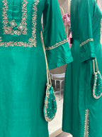 Zareen Emerald Suit