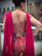 Gul Corset Sharara Set