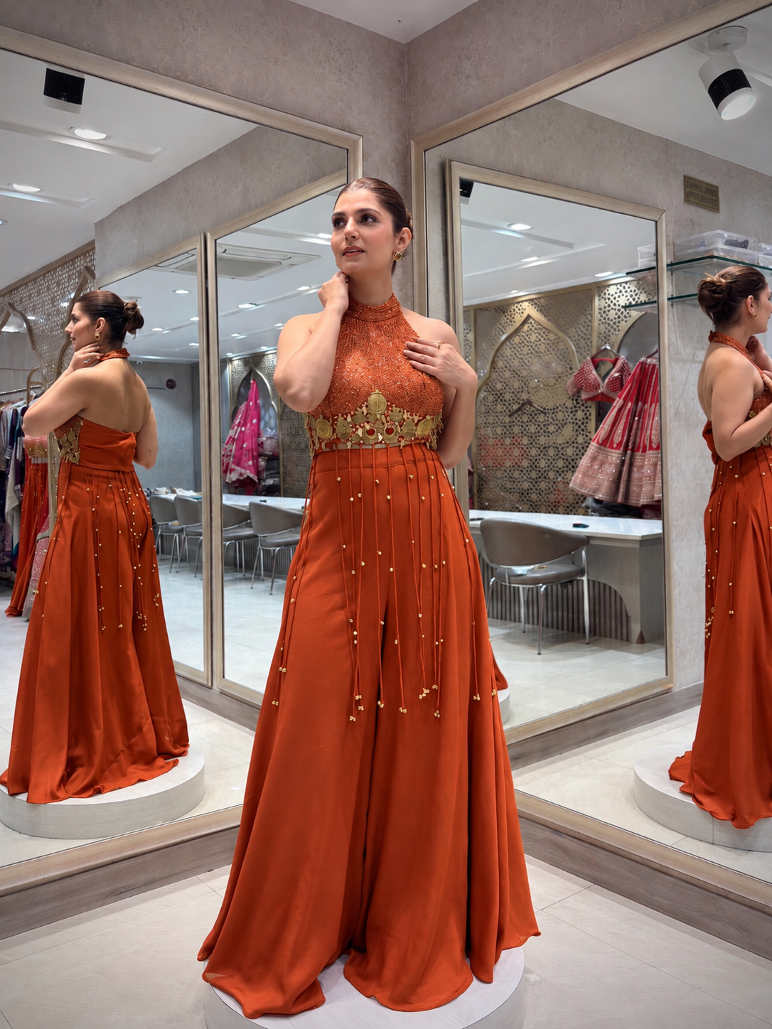 Tassels Sharara Set