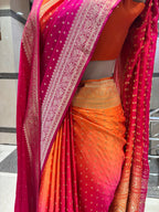Traditional Saree with Dupatta