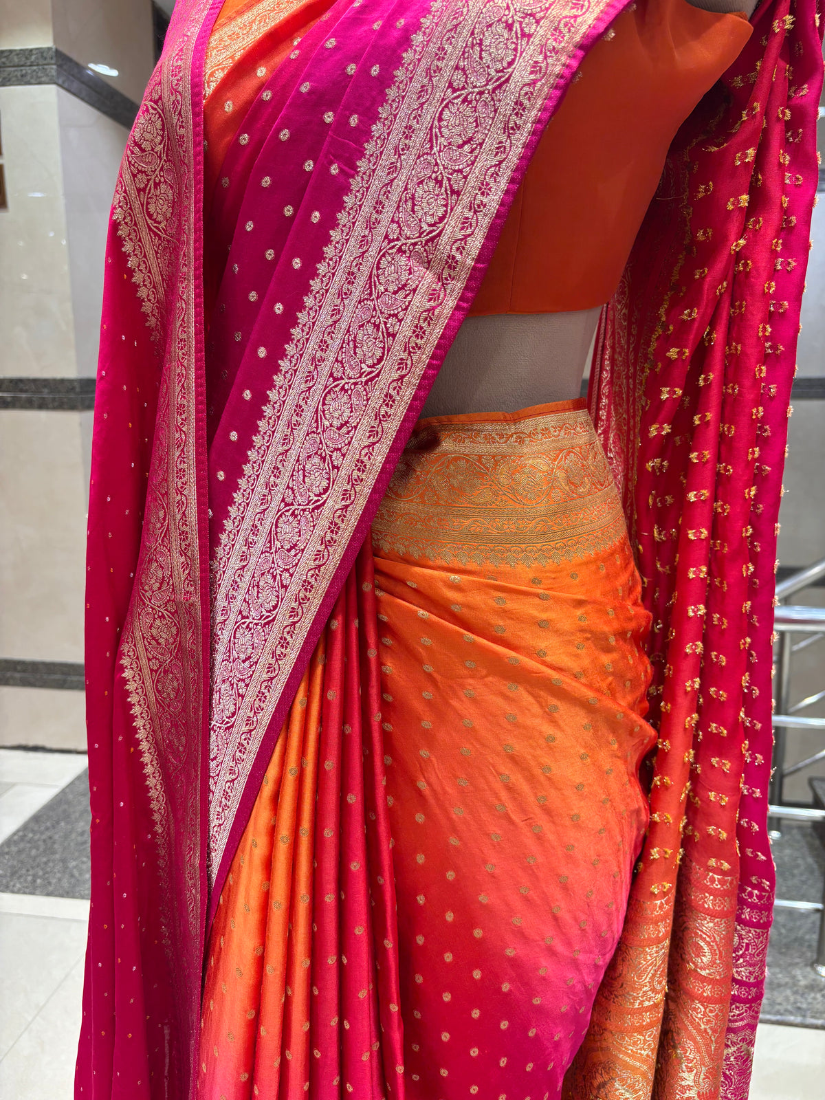 Traditional Saree with Dupatta