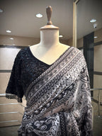 Paisley Inspired Printed Saree