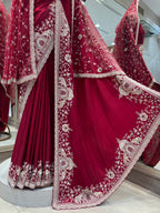 Bridal Embroidered Saree