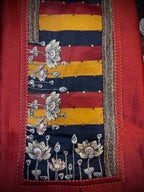 Earthy Crimson Unstitched Suit