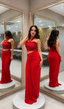 Riva Red Drape Set