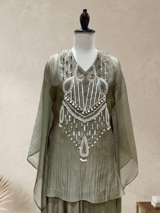 Lustrous Olive Green