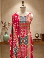 Rani Pink Mirror-Work Set
