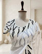 Contemporary Monochrome Drape