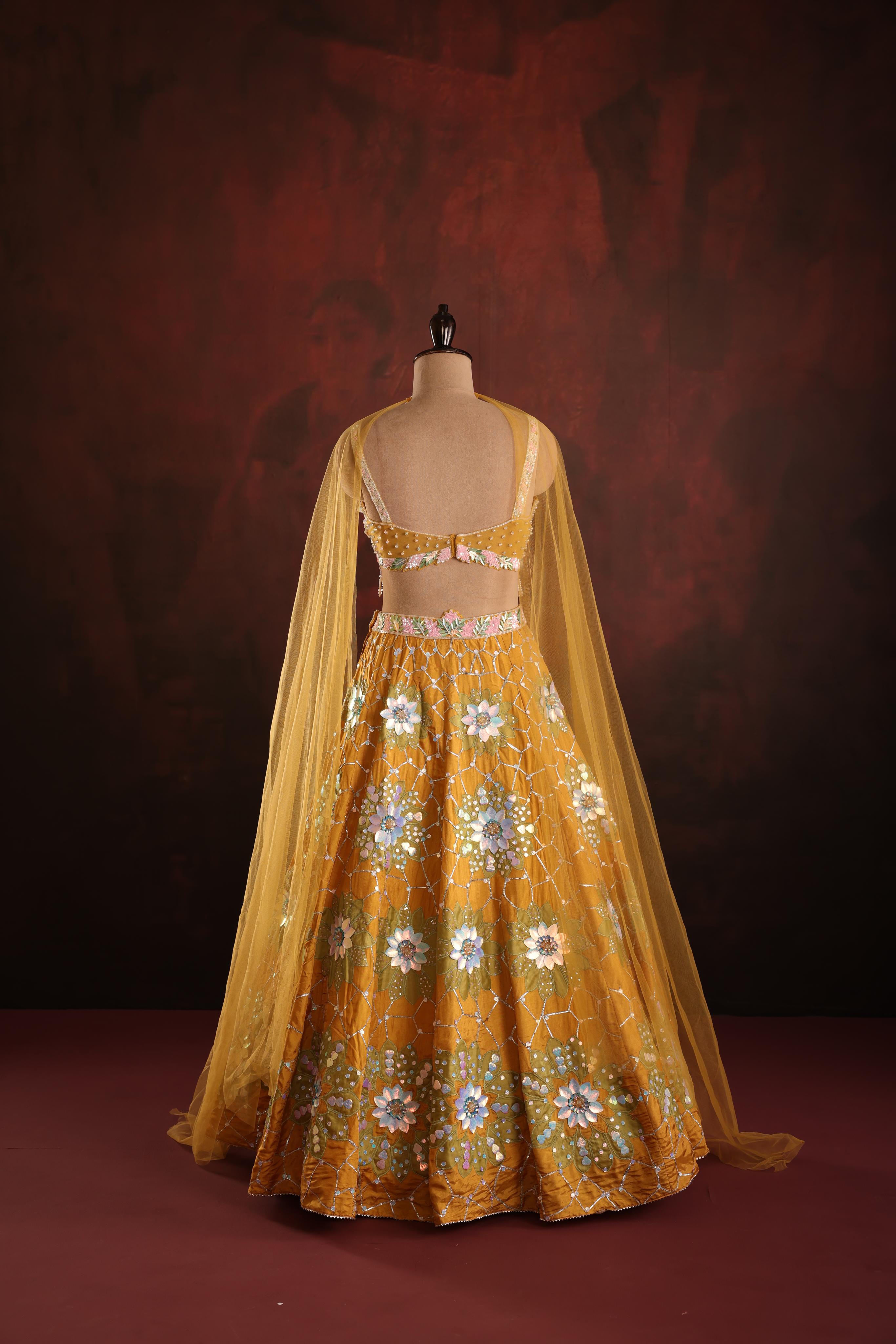 Amber Aura Lehenga Set