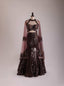 Midnight Sequin Mermaid Lehenga