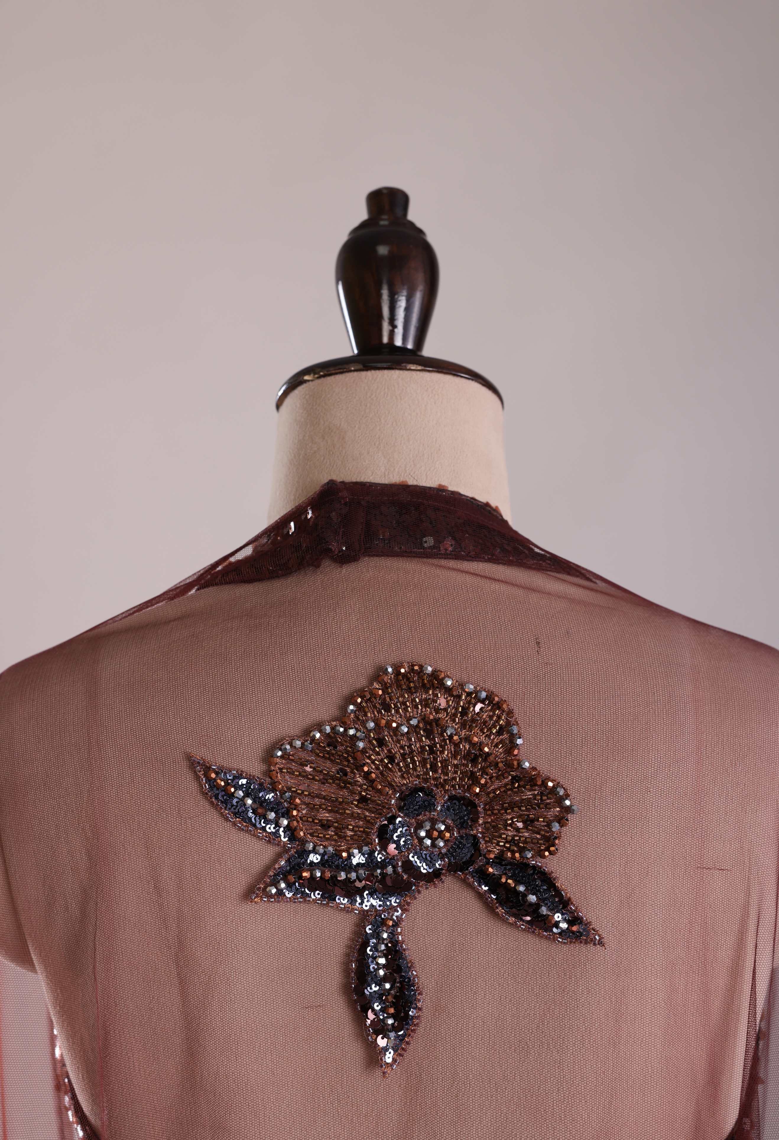 Midnight Sequin Mermaid Lehenga
