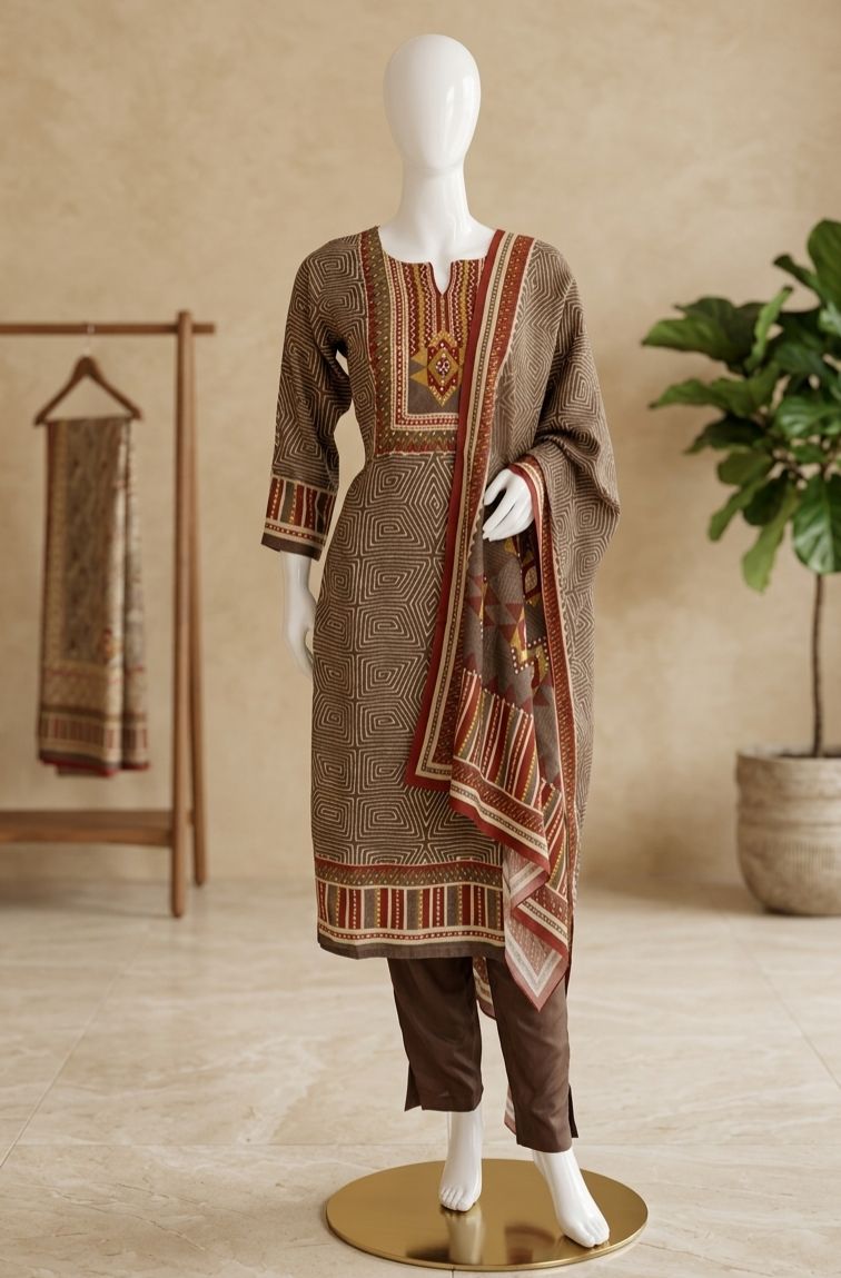 Terra Spiral Kurta Set