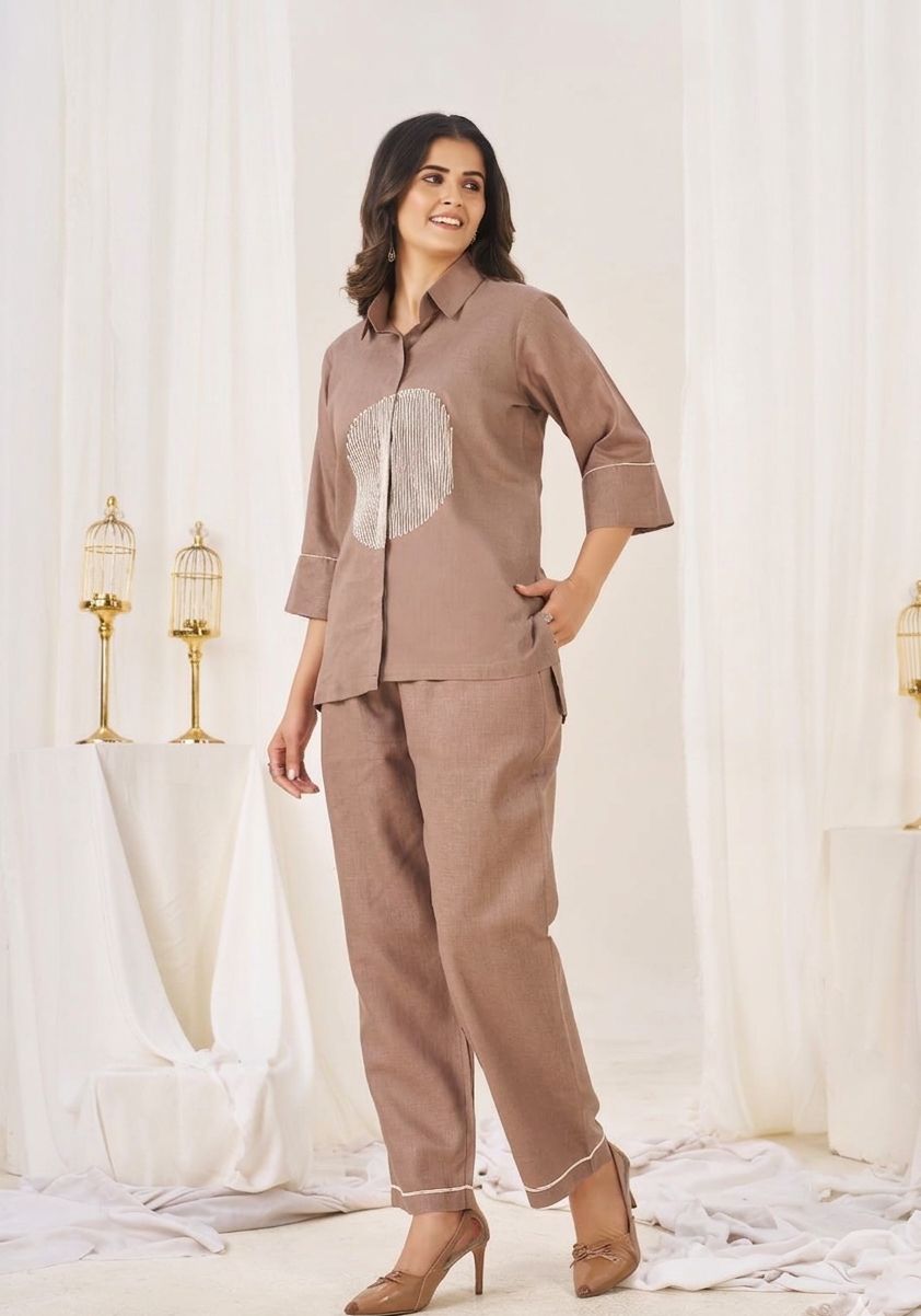Mocha Muse: The Earthy Cord-Work Edit