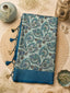 Ocean Breeze Kalamkari Saree