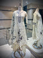 Ivory & Black Floral Embroidered Kurta Set