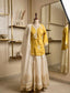 Sun-Kissed Petals White & Yellow Kurta Set