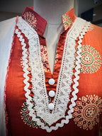 Terracotta Mandala Printed Kurta Set
